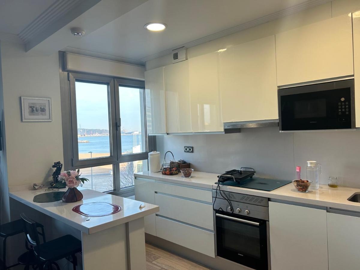 Ferienwohnung Residencial Playa Poniente 66 De Gijón Exterior foto