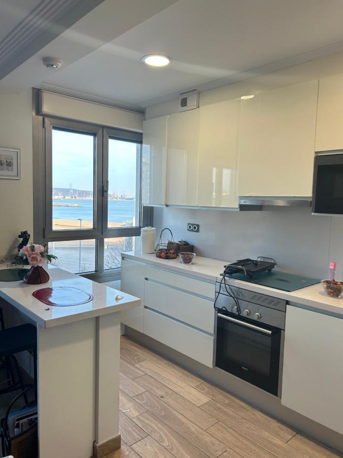 Ferienwohnung Residencial Playa Poniente 66 De Gijón Exterior foto